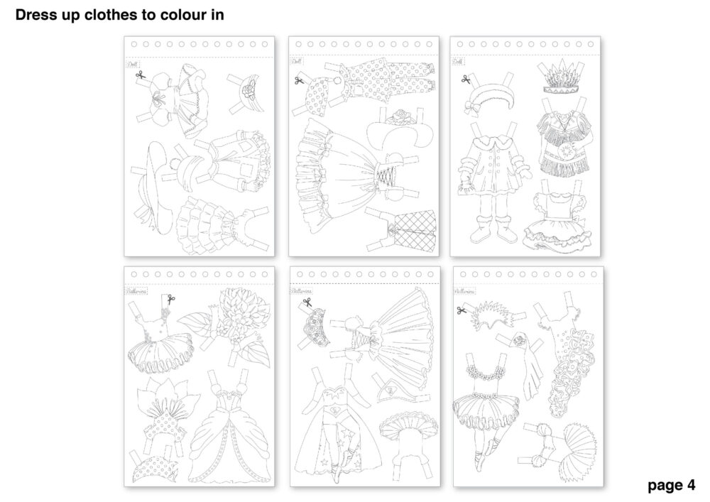 Paper Doll Activity Set - Image 8