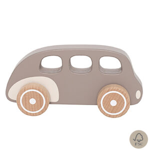 brown toy retro car