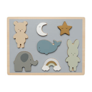 Jabadabado Wooden Teddy Puzzle